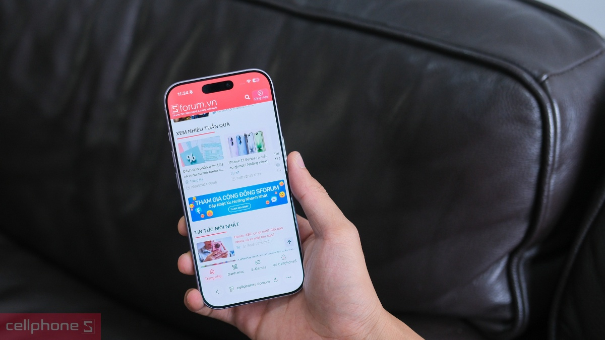 iPhone 17 cũ trầy xước cấn