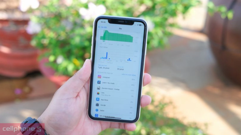Chuẩn kháng nước, thời lượng pin của iPhone 11 256GB cũ đẹp