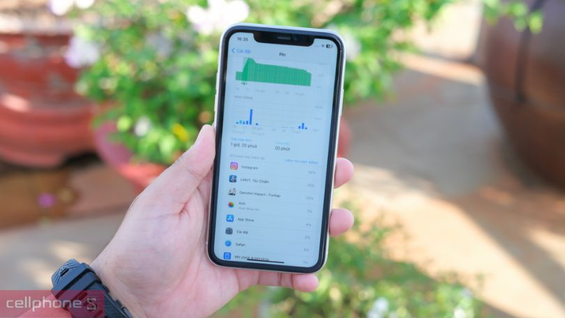 Dung lượng pin iPhone 11 64GB cũ đẹp