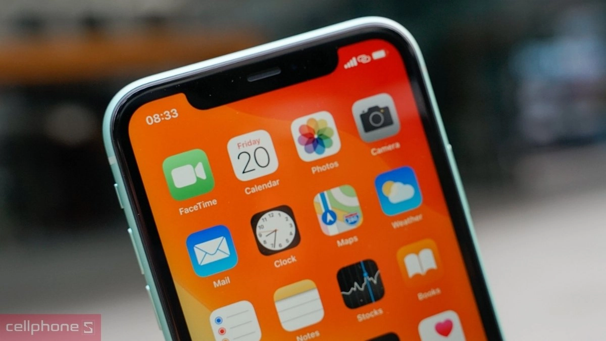 Kiểm tra màn hình các góc cạnh