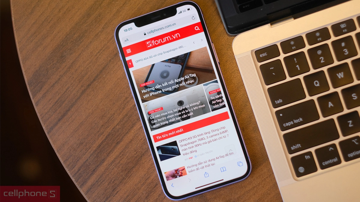 Nâng cấp hiệu năng xử lý nhờ cấu hình mạnh mẽ của iPhone 12 128GB cũ xước cấn