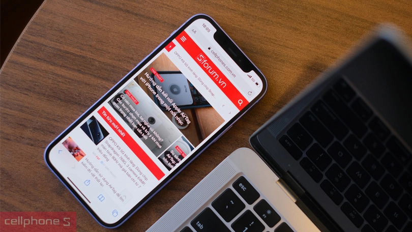 iPhone 12 256GB cũ trầy xước – Trầy nhẹ nhưng không ảnh hưởng tới hiệu suất