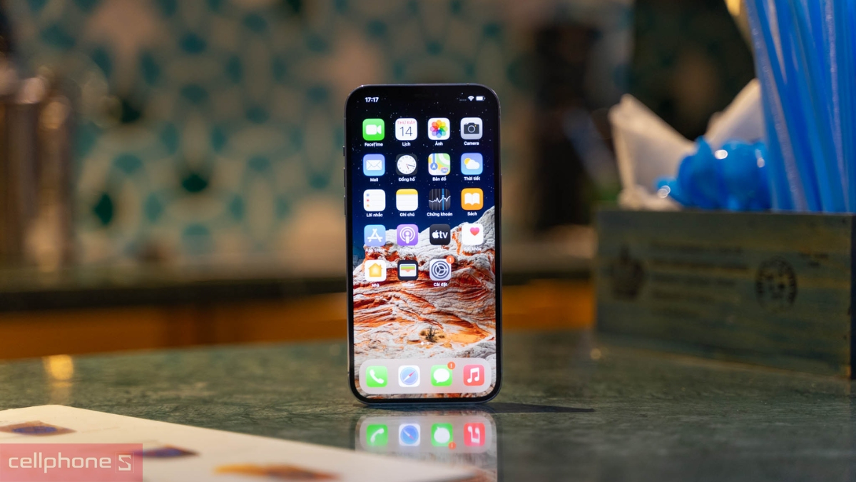 Pin iPhone 12 Pro Max 128GB 2 Sim cũ trầy xước mạnh mẽ