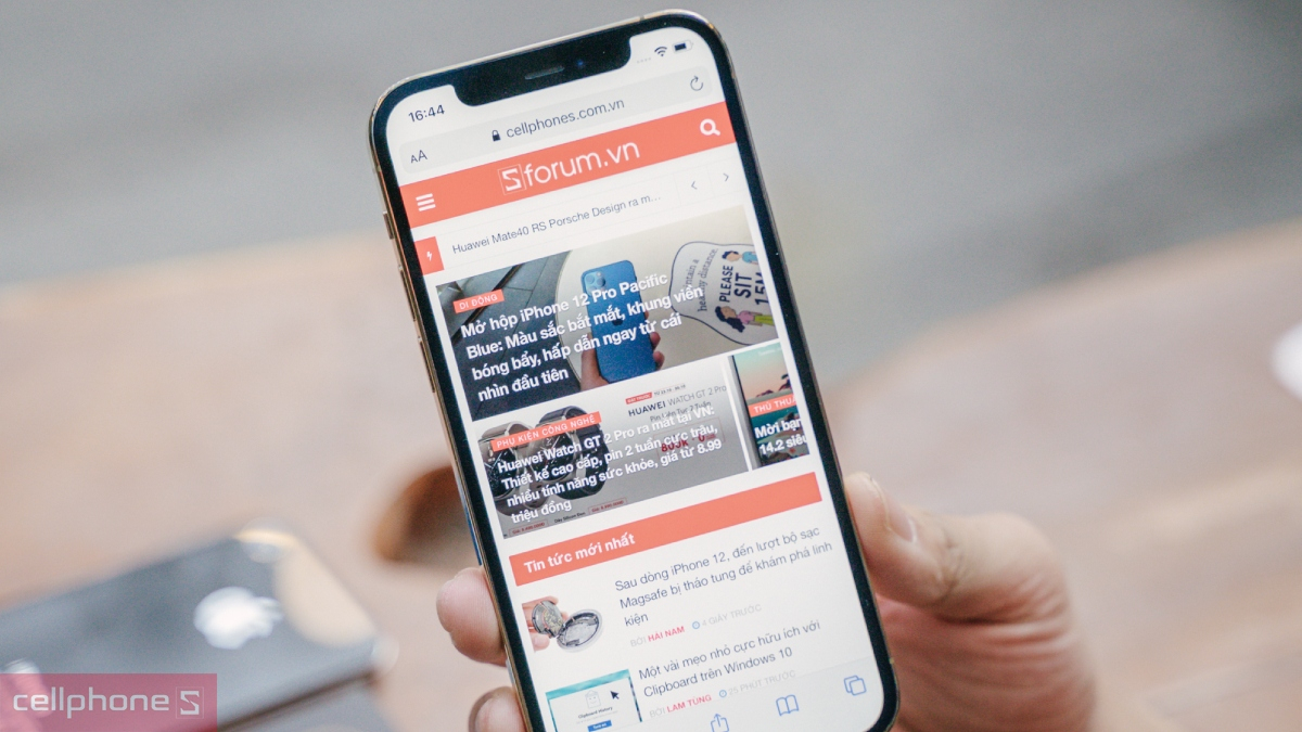 iPhone 12 Pro 256GB cũ đẹp cùng hiệu năng mượt mà với chip Apple A14 Bionic