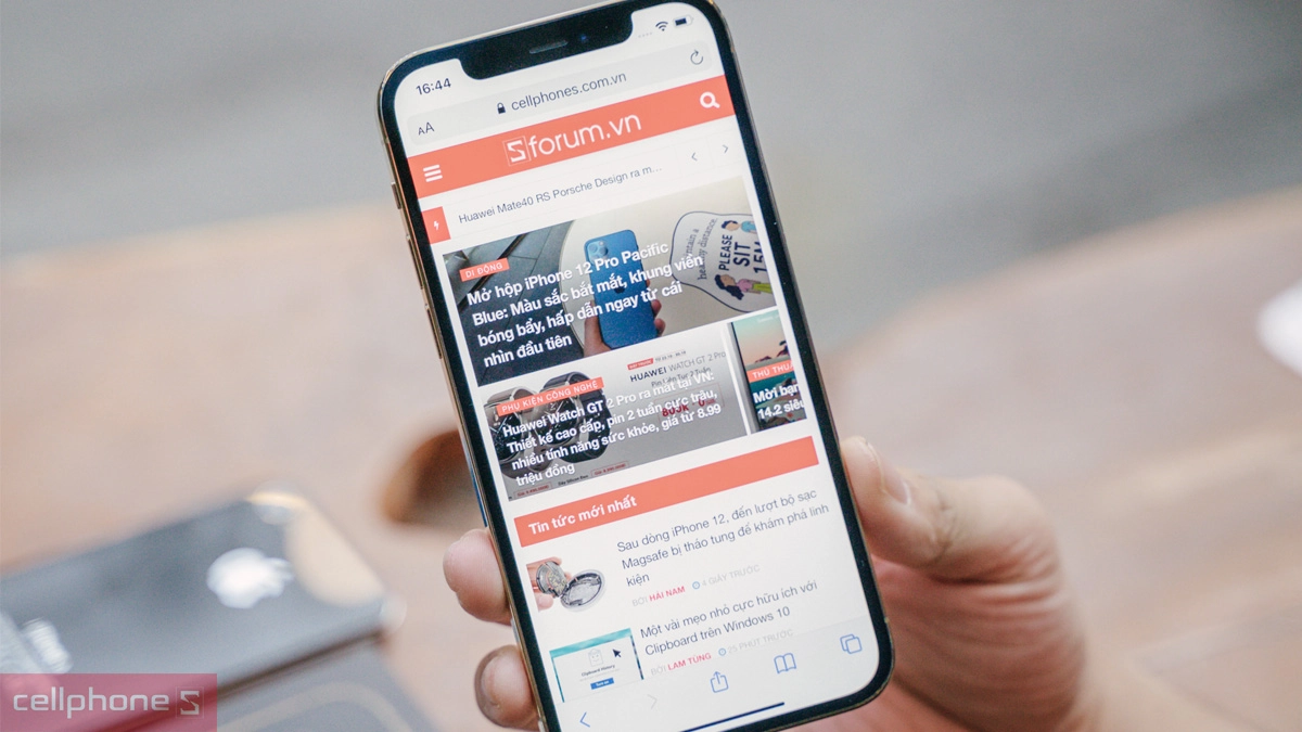 Hiệu năng xử lý vượt trội của iPhone 12 Pro 256GB 2 sim cũ đẹp