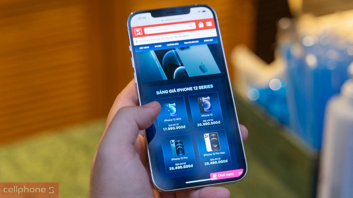 Viên pin lớn trên iPhone 12 Pro Max 512GB đã kích hoạt