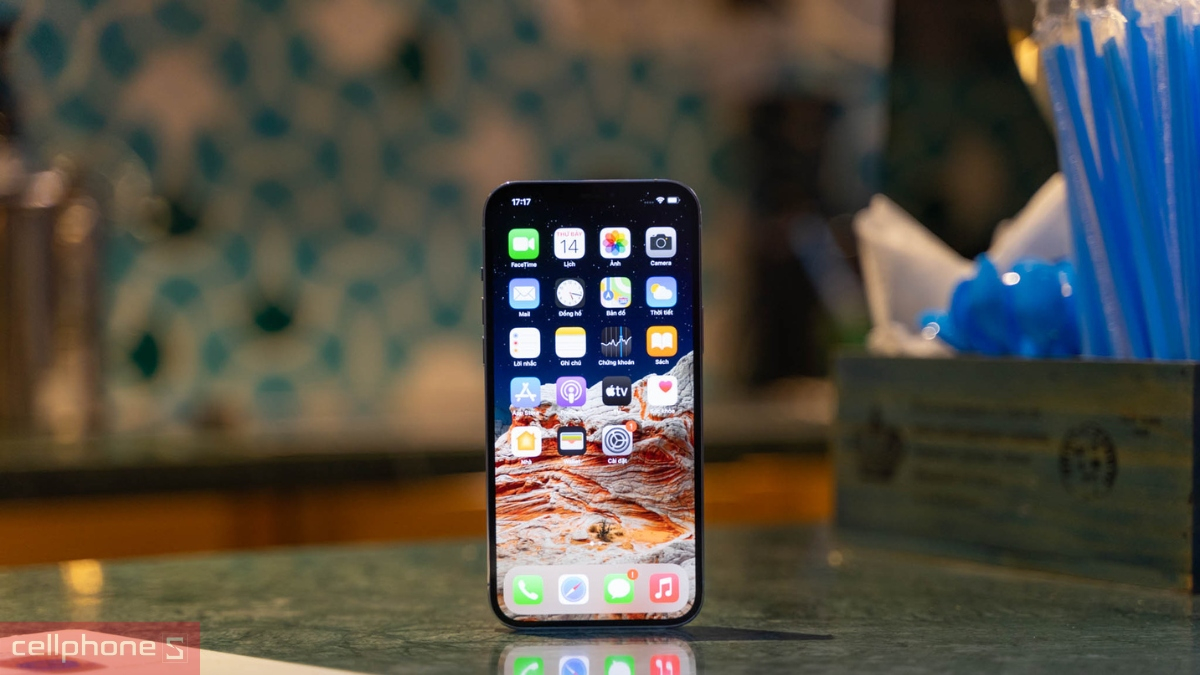 Màn hình sắc nét trên iPhone 12 Pro Max 512GB đã kích hoạt