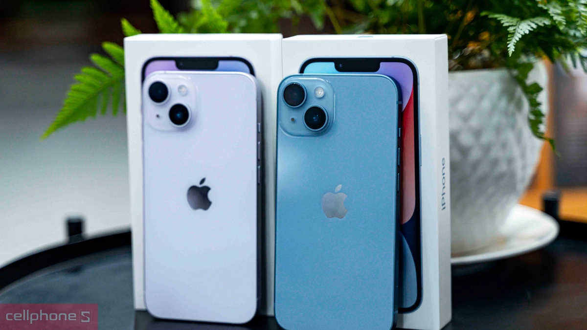 iPhone 14 cũ trầy xước sở hữu camera trước và sau chuyên nghiệp