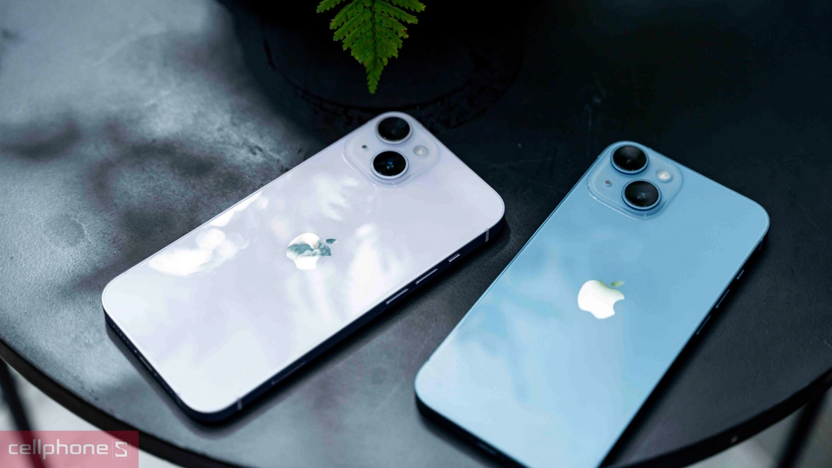 Thiết kế của iPhone 14 256GB cũ trầy xước vẫn vô cùng ấn tượng