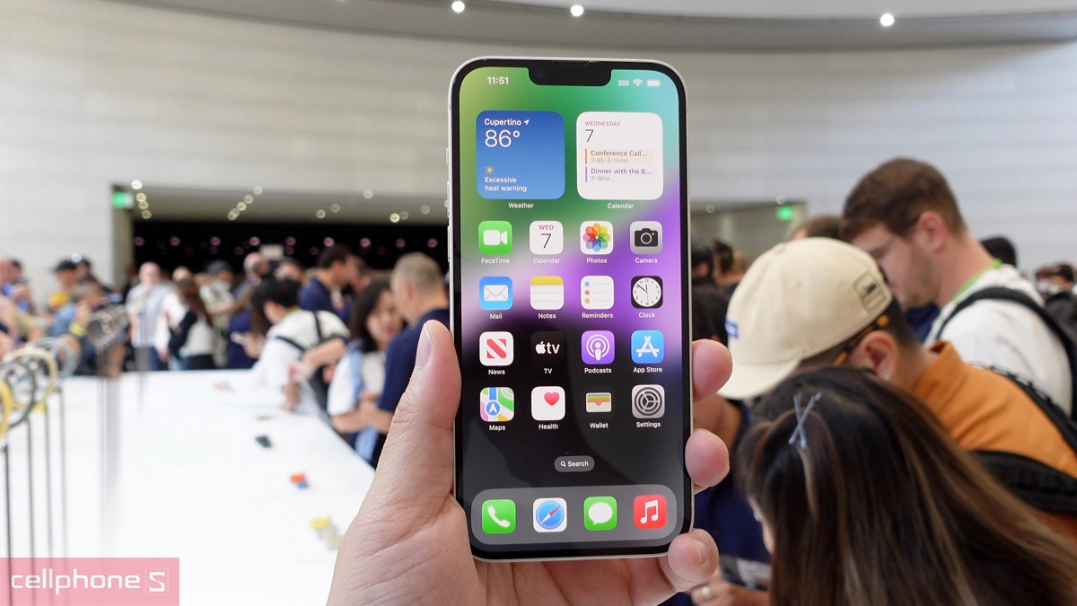 Thời lượng pin của iPhone 14 Plus 128GB cũ xước cấn