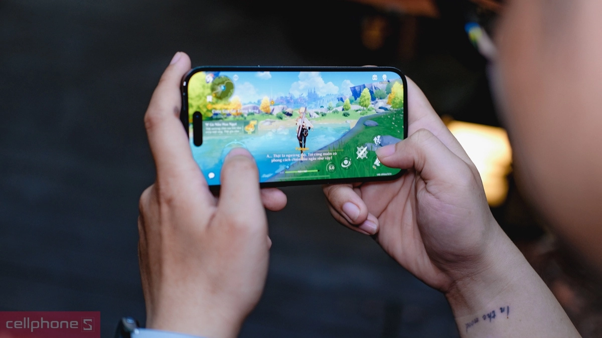 Chip A16 Bionic không ngại mọi tác vụ