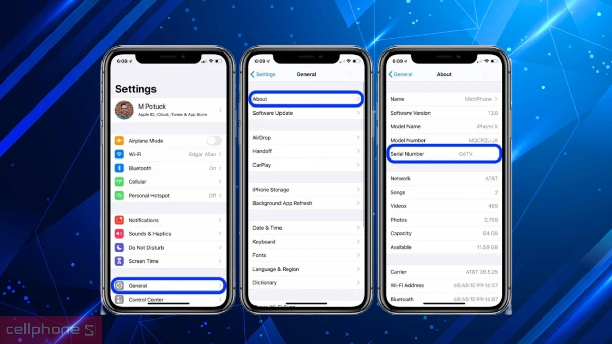 Check IMEI / Serial / iCloud