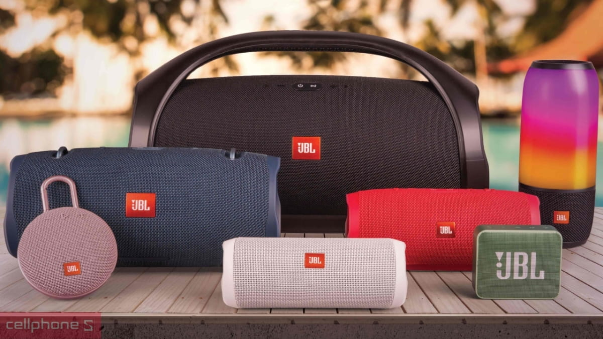 Giá sản phẩm các dòng loa JBL đa dạng, phù hợp nhiều phân khúc.