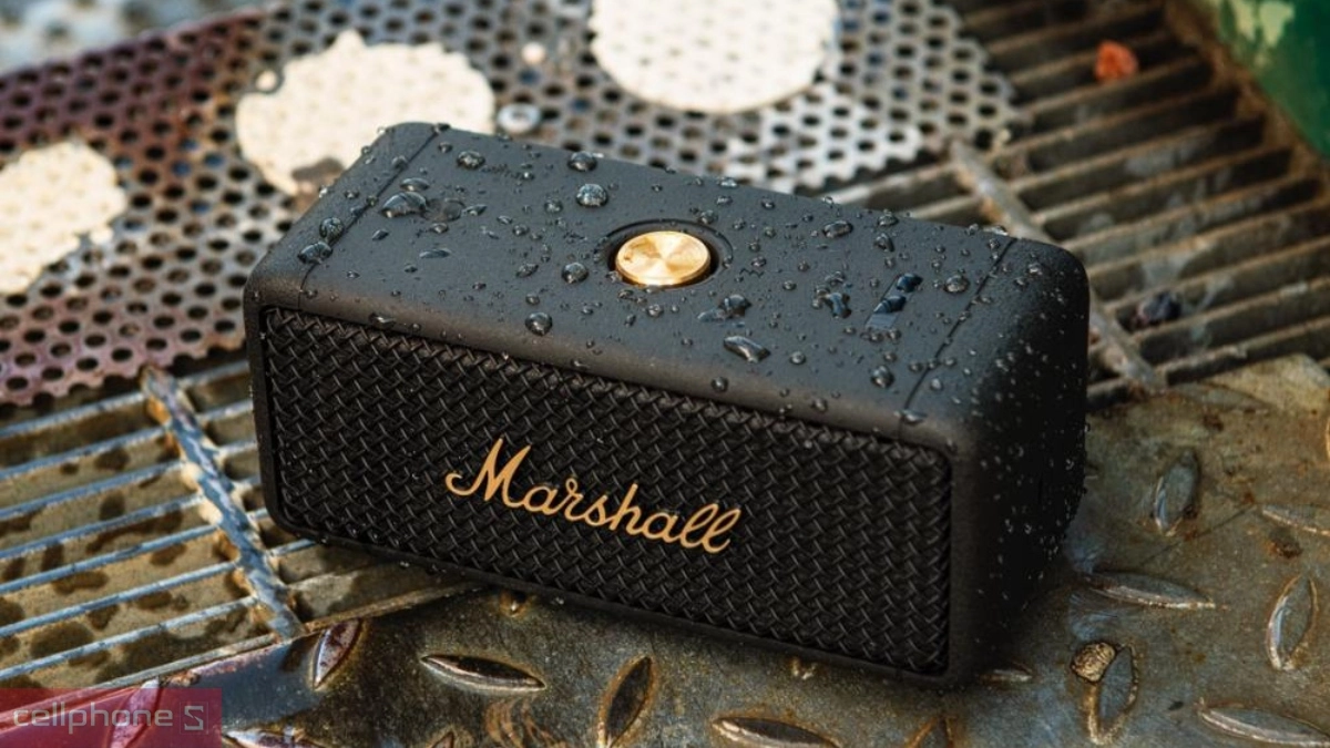 Loa Marshall có khả năng kháng nước tốt