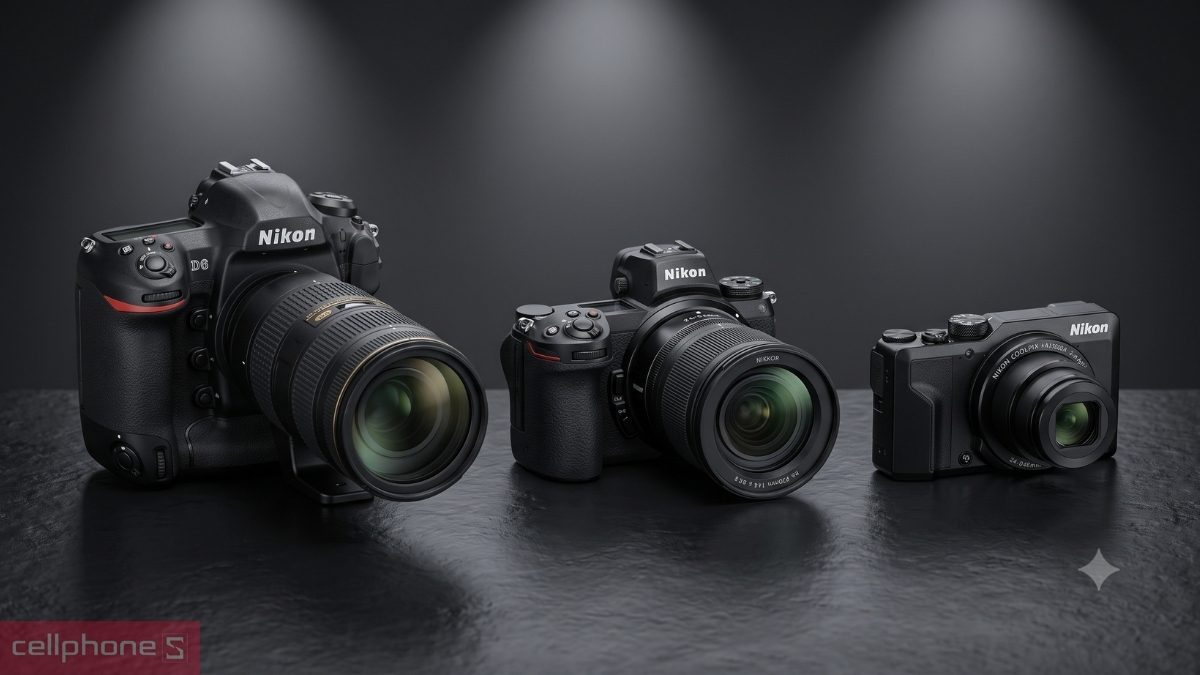 So sánh các dòng máy chụp ảnh Nikon cũ phổ biến