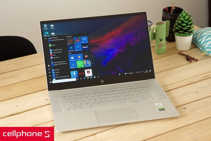 Laptop HP Envy 15 có cấu hình mạnh mẽ