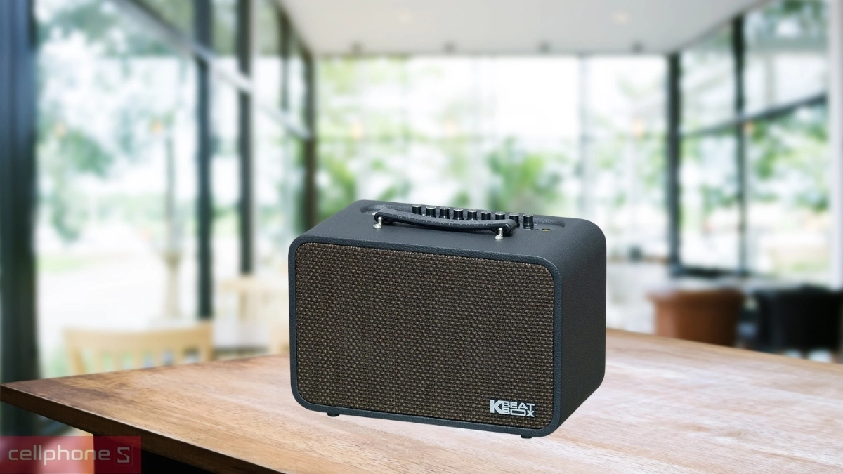 Thiết kế loa karaoke xách tay ACNOS CS160 Pro