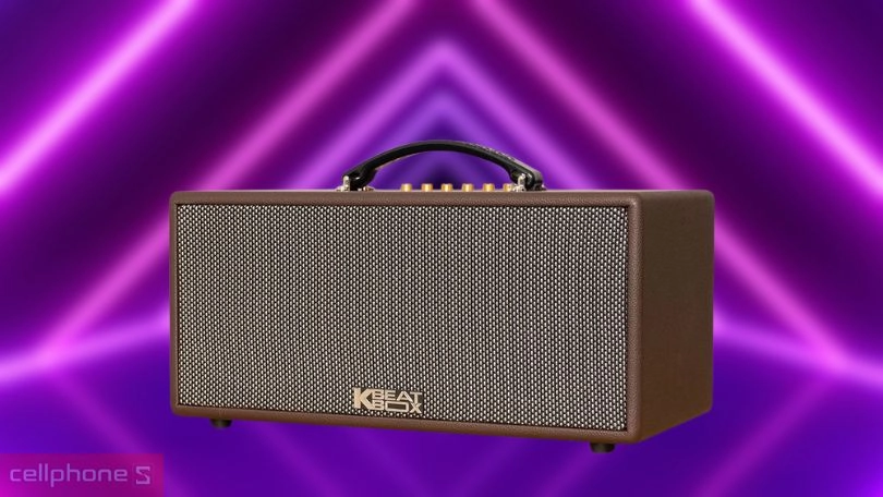 Thiết kế loa Karaoke xách tay Acnos CS366 Plus 