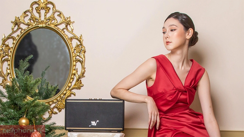 Loa Alpha Words Classic V80 - Kiểu dáng cổ, âm thanh tuyệt vời