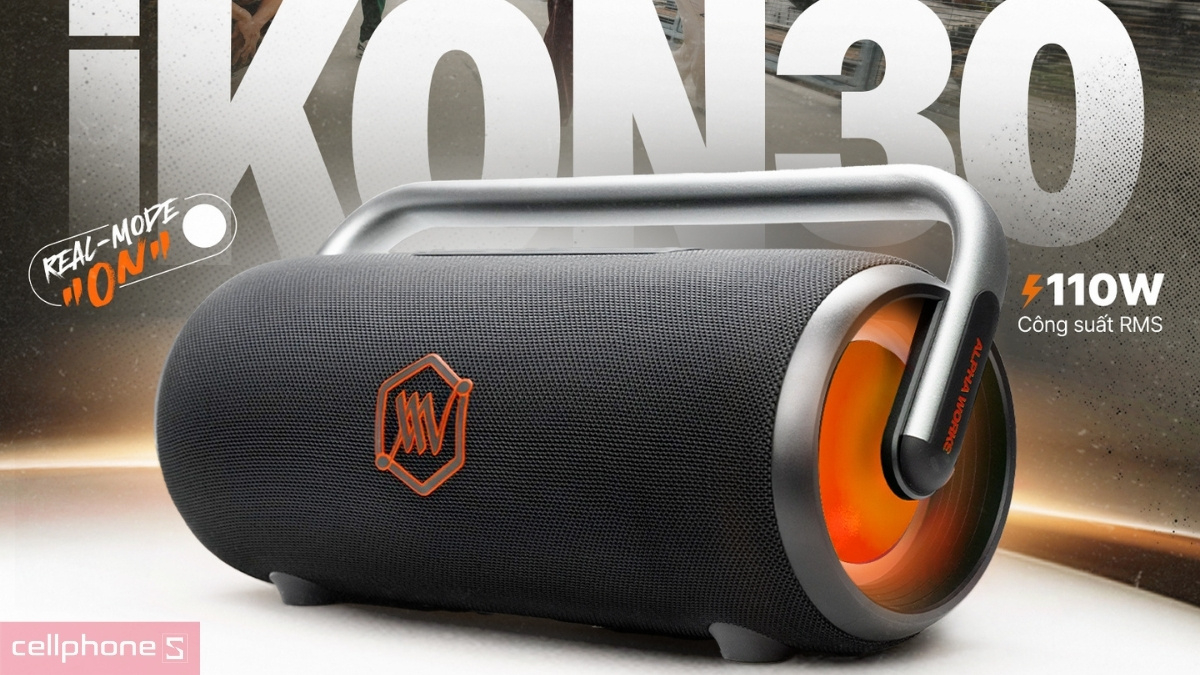 So sánh loa Bluetooth Alpha Works AW-IKON 30 với loa Bluetooth Alpha Works AW-IKON 20