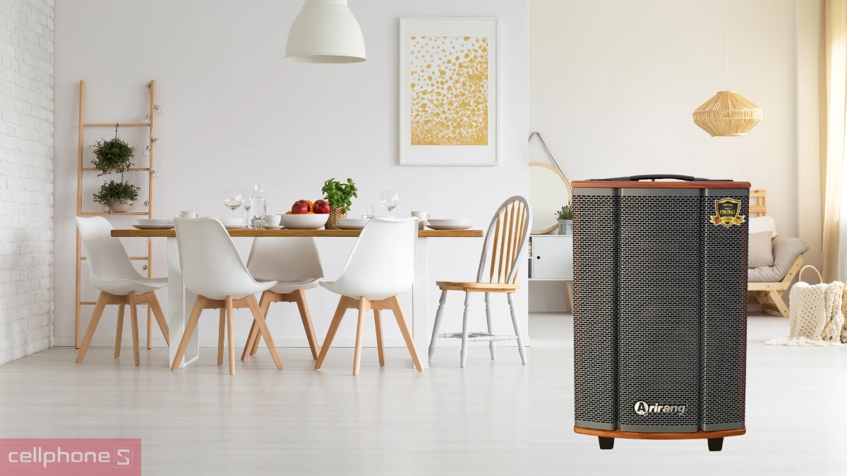 Thiết kế loa karaoke xách tay Arirang MKS2.5