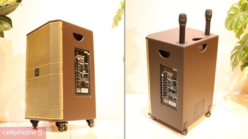 Loa kéo karaoke Arirang MK40C - Kết nối bluetooth với Micro không dây, thỏa thích hát