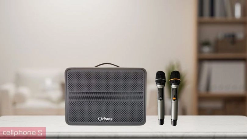 Loa xách tay Karaoke Arirang AM3 - Công suất âm thanh mạnh mẽ, thiết kế nhỏ gọn