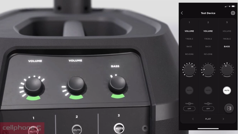 Kết nối loa Karaoke Bose L1 Pro 8