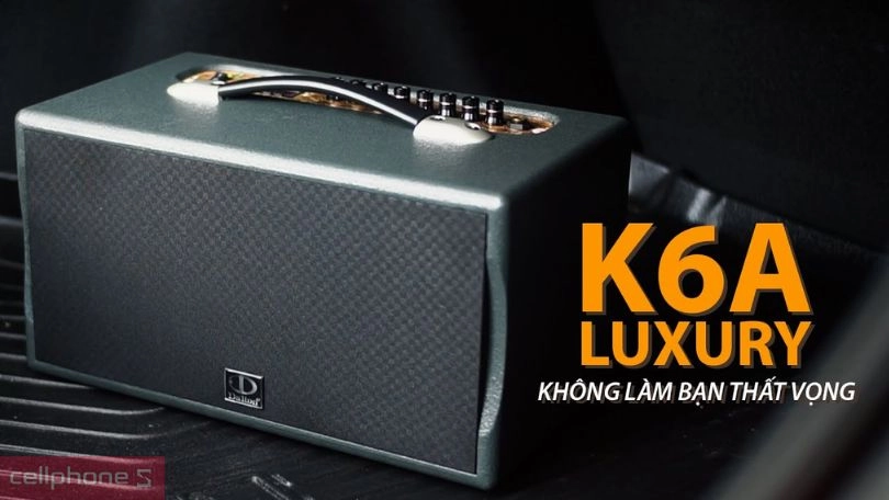 Loa Dalton PS-K6A Luxury gọn nhẹ tiện ích, chất âm ấn tượng