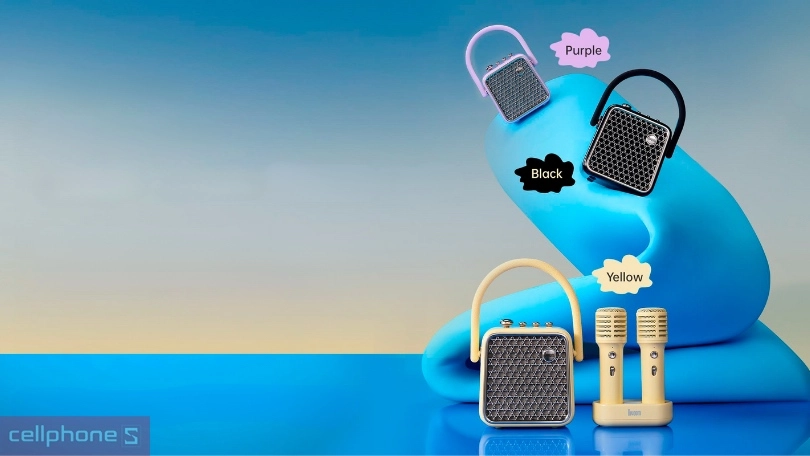 Thiết kế loa Mini Karaoke Divoom Songbird-S2 (2 Mic)