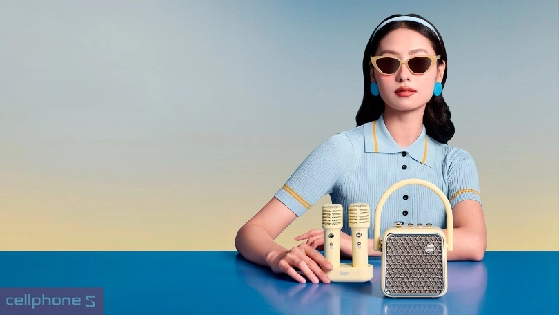 Pin và thời lượng sử dụng của loa Mini Karaoke Divoom Songbird-S2 (2 Mic)