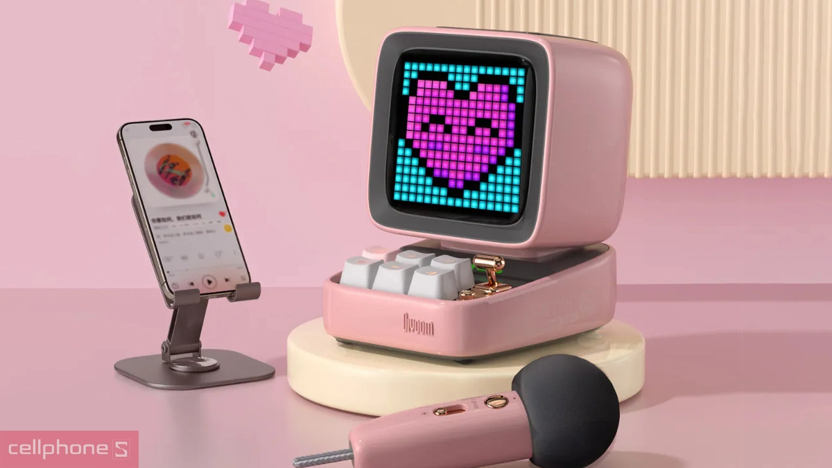 Thiết kế loa Bluetooth Divoom Ditoo-5M