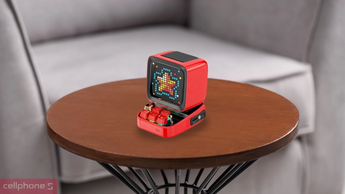 pin loa Bluetooth Divoom DiToo Plus