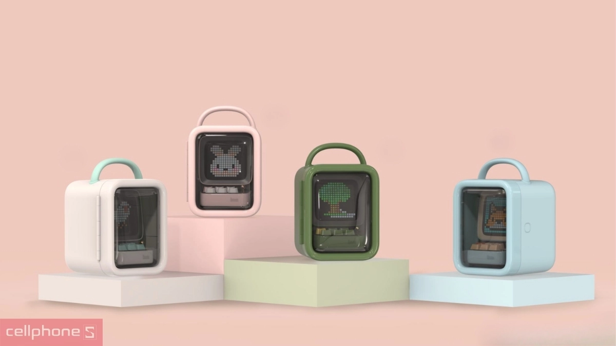 Phong cách Pixel Art loa Bluetooth Divoom DiToo Pro