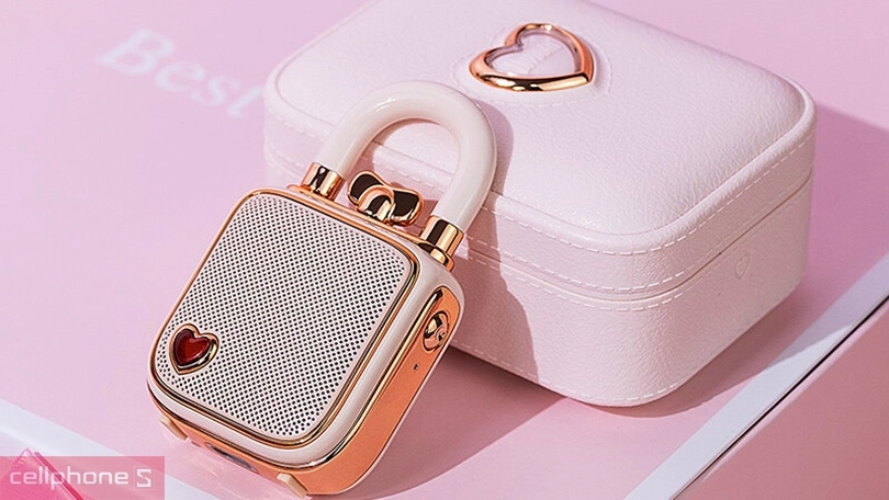 Loa Bluetooth Divoom Lovelock -Thiết kế độc đáo, kết nối yêu thương
