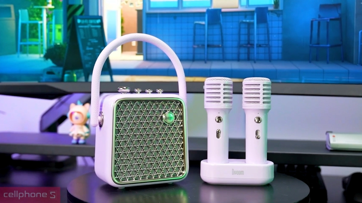 Thời lượng pin loa Bluetooth Divoom SongBird-SE 2Mic