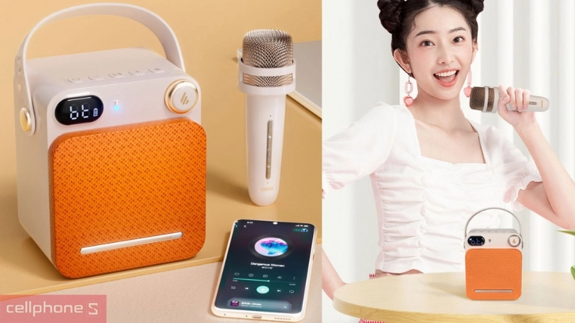 Tính năng khác trên loa Mini Karaoke Edifier PP203 1 Mic
