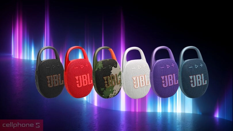 Thiết kế loa JBL Clip 5