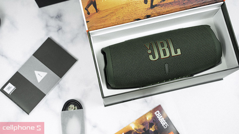 JBL Charge 5 – Siêu phẩm loa di động thế hệ mới, chất âm vượt trội ở mọi không gian