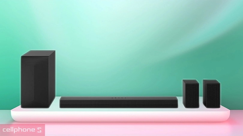 Khả năng kết nối của loa thanh LG S60TR 440W