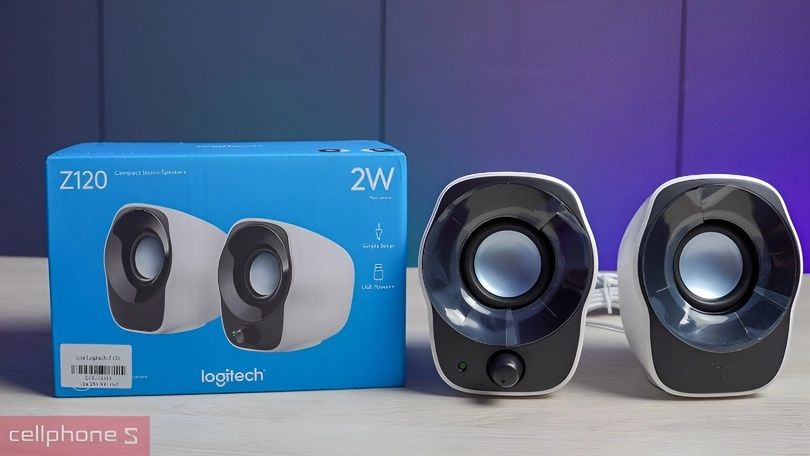 Thiết kế loa Logitech Z121