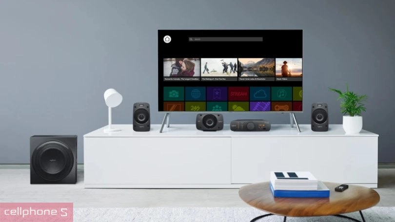 Công suất, công nghệ âm thanh của loa Logitech Z906