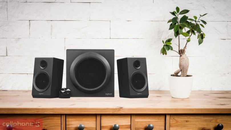 Thiết kế loa vi tính Logitech Z333