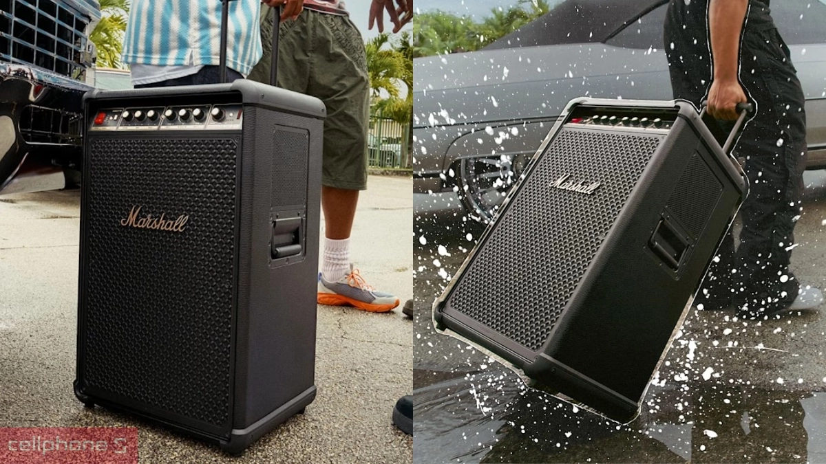 Thiết kế loa kéo Party Marshall Bromley 750