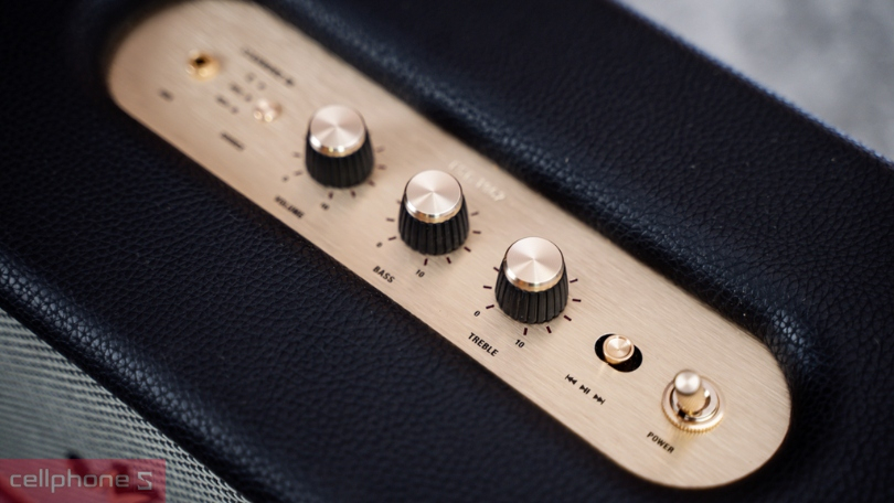 Cách kết nối loa Bluetooth Marshall Stanmore IV với thiết bị AUX