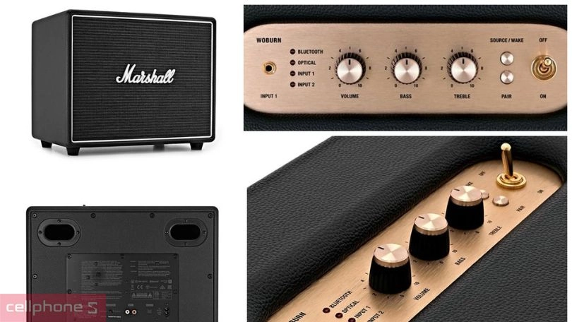 Kết nối loa Marshall Woburn IV