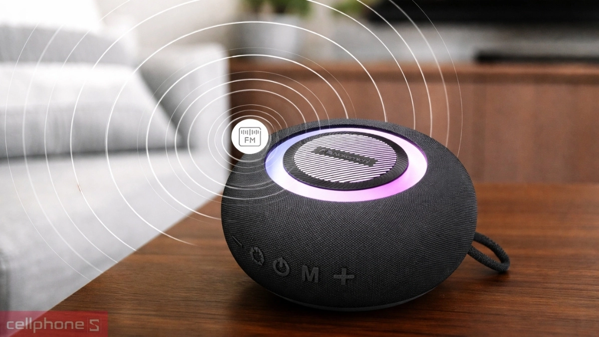 FM Tuner tích hợp - Nghe đài tiện lợi mọi lúc