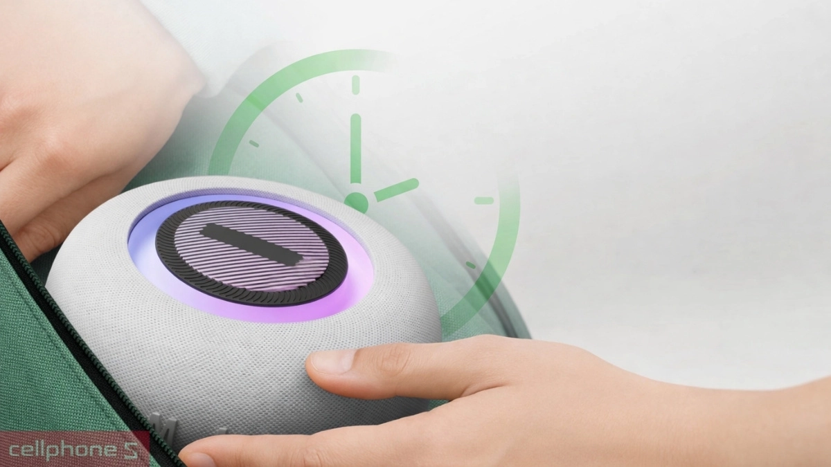 Âm nhạc không gián đoạn với pin 2400 mAh