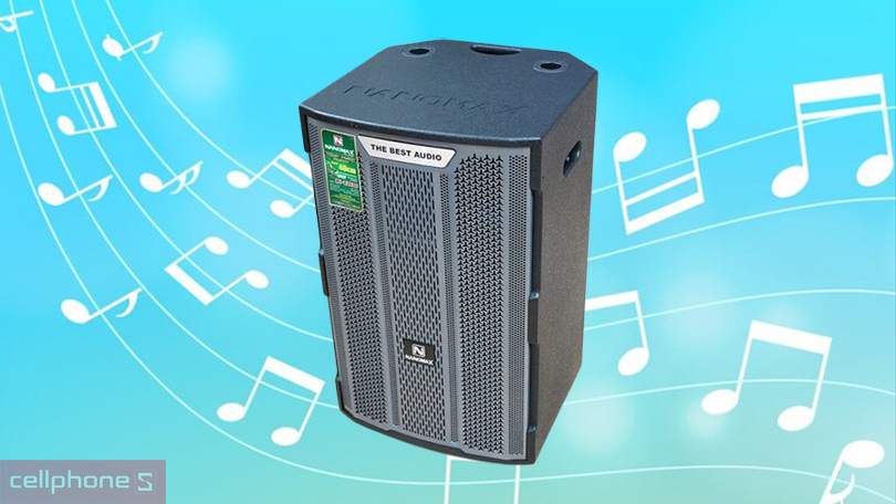 Thiết kế loa kéo Nanomax K-180
