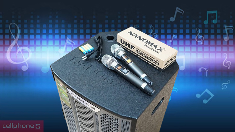 Thời lượng hoạt động của loa kéo Nanomax K-180